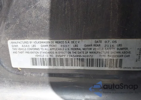3VWPF71K56M636972
